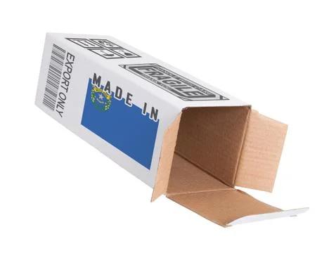 Concept of export - Product of Nevada Stock Photos