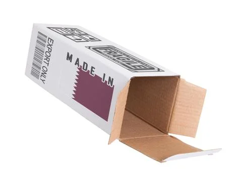 Concept of export - Product of Qatar Stock Photos