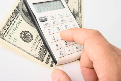 Concept of finances Stock Photos