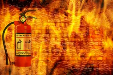 Concept fire Stock Photos