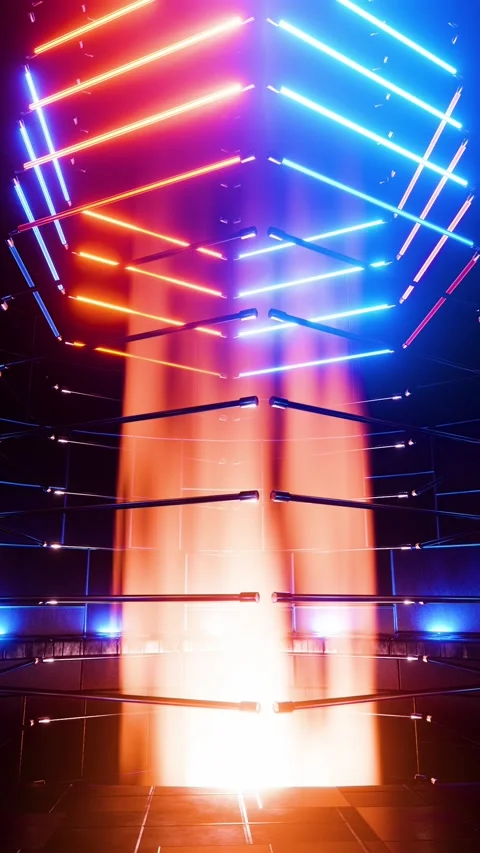 The concept of future energy reactors. on a science or technology theme. Ve.. Stock Footage 226370436