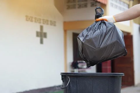 Concept, garbage management Stock Photos