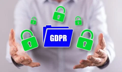 Concept of gdpr 写真素材