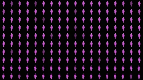 Concept for Gender Inequality Stock Footage 132630556