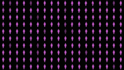 Concept for Gender Inequality Stock Footage 132630635