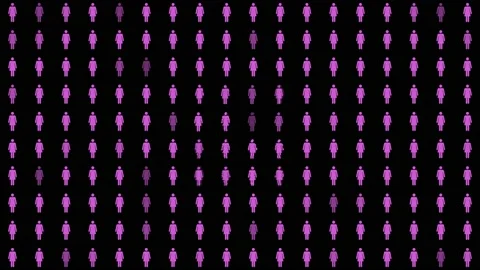 Concept for Gender Inequality Stock Footage 132630646