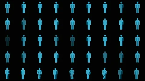 Concept for Gender Inequality Video stock 132630712