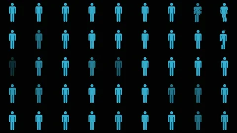 Concept for Gender Inequality Stock Footage 132630725