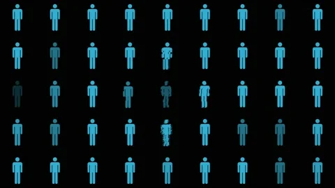 Concept for Gender Inequality Stock Footage 132630757