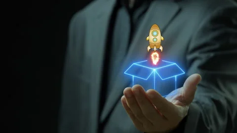 Concept for generative ai, start up and successful concept. 스톡 동영상 280330568