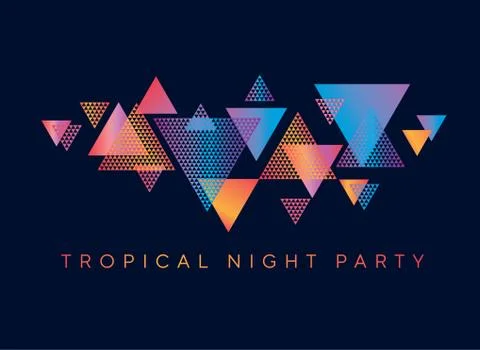 Concept geometric pattern for cover, invitation, poster design. Stock Illustration