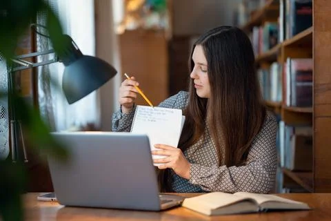 Concept of getting knowledge, education, modern technologies and students life Stock Photos