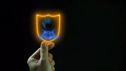 Concept for global collaboration, partnership, teamwork. Stock Footage 275866580