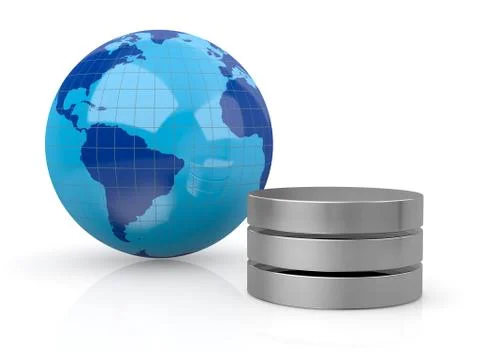 Concept of global computer network Stock Illustration