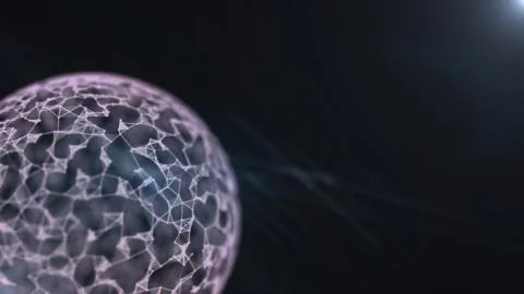 Concept of global internet connection network. Illustrazione stock