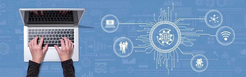 Concept of globalization 스톡 사진