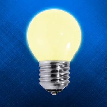 Concept of good idea. lamp lighting. Stock Illustration