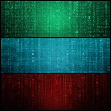 Concept of Hacker Attack, Virus Infected Software, Dark Web and Cyber Security Stockfoto's