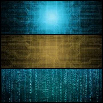 Concept of Hacker Attack, Virus Infected Software, Dark Web and Cyber Security Stockfoto's