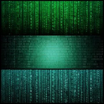 Concept of Hacker Attack, Virus Infected Software, Dark Web and Cyber Security Stockfoto's