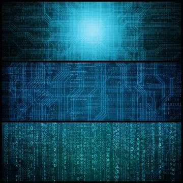 Concept of Hacker Attack, Virus Infected Software, Dark Web and Cyber Security Stockfoto's