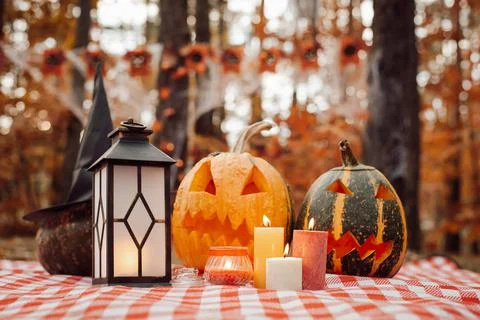 Concept of Halloween Stock Photos