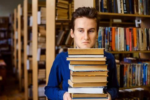 Concept of hard education, learning Stock Photos