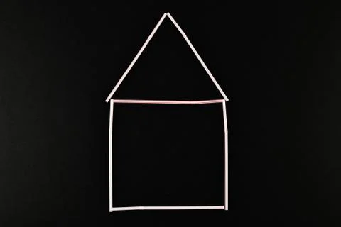 The concept of harmful plastic in the house. represents the idea of preservin Foto stock