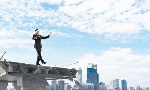 Concept of hidden risks and dangers. Foto stock