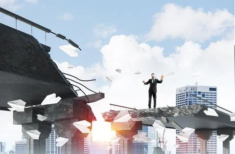 Concept of hidden risks and dangers. Stock Photos
