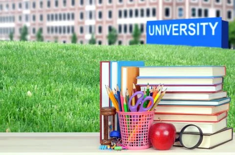 Concept of higher education Stock Photos