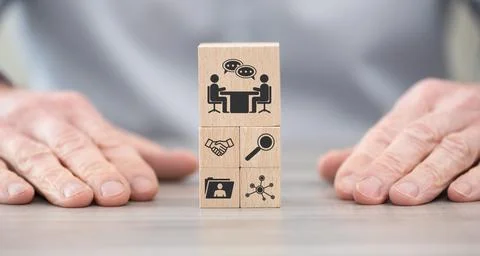 Concept of hiring Фото