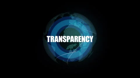 Concept hologram Transparency on digital earth. Stock Footage 293483994