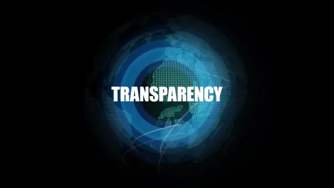 Concept hologram Transparency on digital earth. Stock Footage 293484005