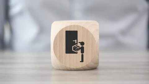 Concept of home delivery Stock Photos