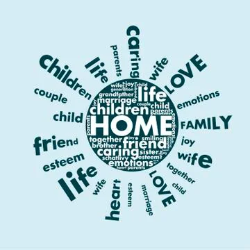 The concept of home i Stock Illustration