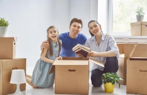Concept of housing for family Stock Photos