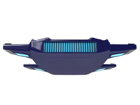 Concept Hover car H3 Car Technology Stock Illustration