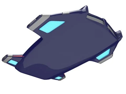 Concept Hover car H3 Car Technology Stock Illustration