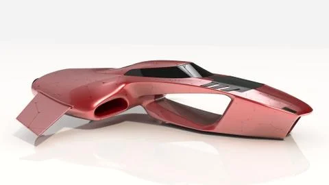 Concept Hover Car Pro Technology future Иллюстрация