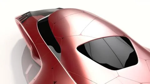 Concept Hover Car Pro Technology future Stock Illustration