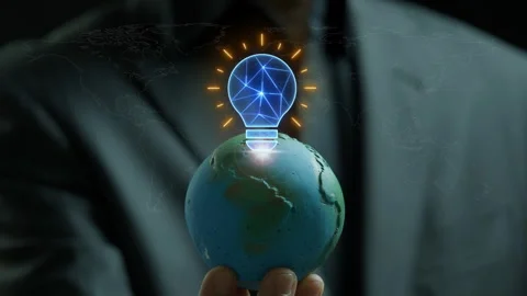 Concept for idea and innovation. Video stock 276489508