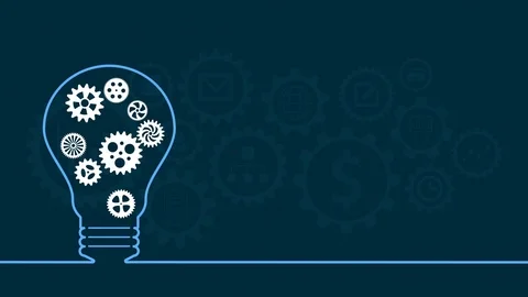 Concept of idea Stock Footage 96677909