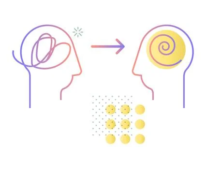 Concept to Idea Generation - Icon Stock Illustration