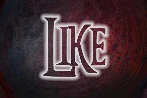 Like concept Stock Illustration