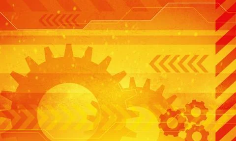 Concept illustration of construction process. Stock Illustration