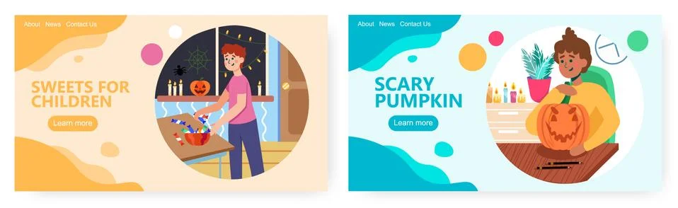 Concept illustration. Vector web site design template. Illustrazione stock