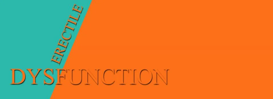 Concept Image of Erectile Dysfunction Stock Illustration