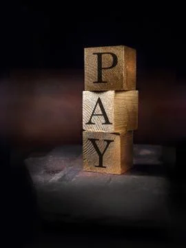 Concept Image for Pay Foto stock