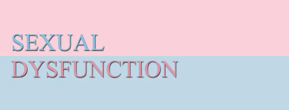 Concept Image of sexual dysfunction Illustrazione stock